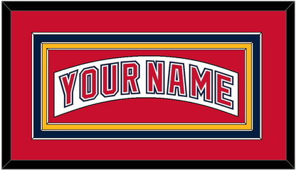 Florida Nameplate - Home White (1998-2003) - Premier Tier 3