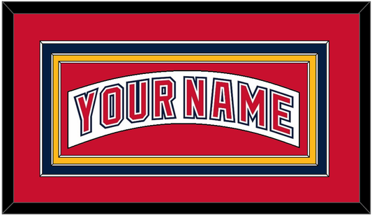 Florida Nameplate - Road White (2003-2006) - Premier Tier 3