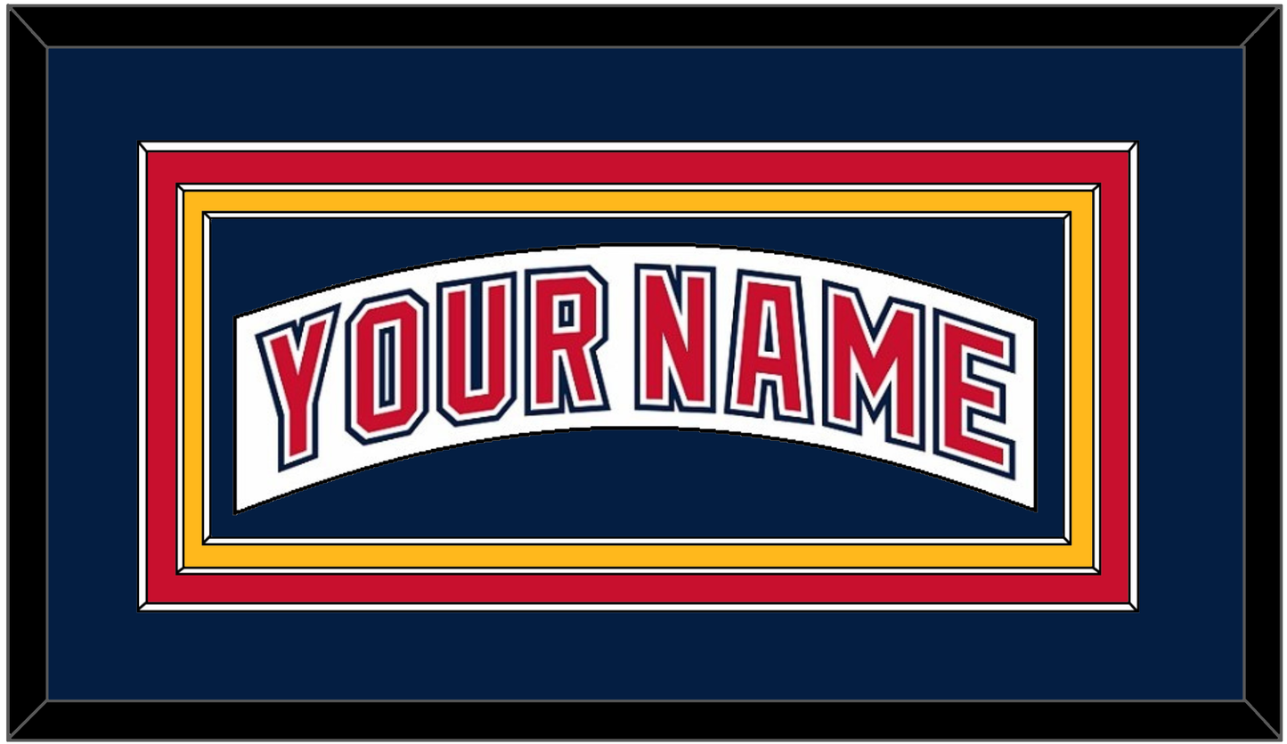 Florida Nameplate - Home White (1998-2003) - Premier Tier 4