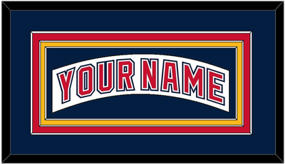 Florida Nameplate - Home White (1998-2003) - Premier Tier 4