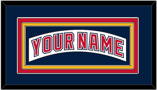 Florida Nameplate - Road White (2003-2006) - Premier Tier 4