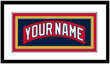 Florida Nameplate - Road Red (1998-2003) - Triple Mat 1