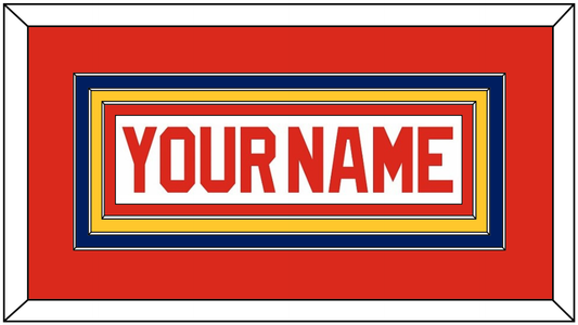 Florida Nameplate - Home White (1993-1998) - Premier Tier 4
