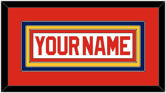 Florida Nameplate - Home White (1993-1998) - Premier Tier 4
