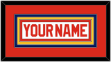 Florida Nameplate - Home White (1993-1998) - Triple Mat 4