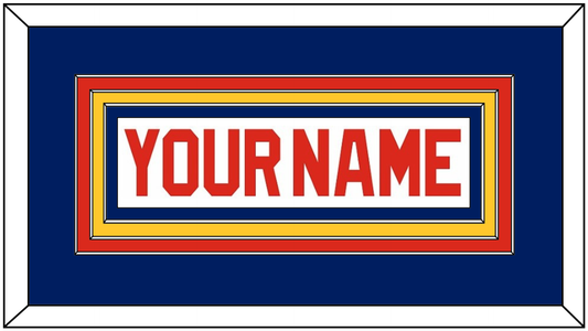 Florida Nameplate - Home White (1993-1998) - Premier Tier 5