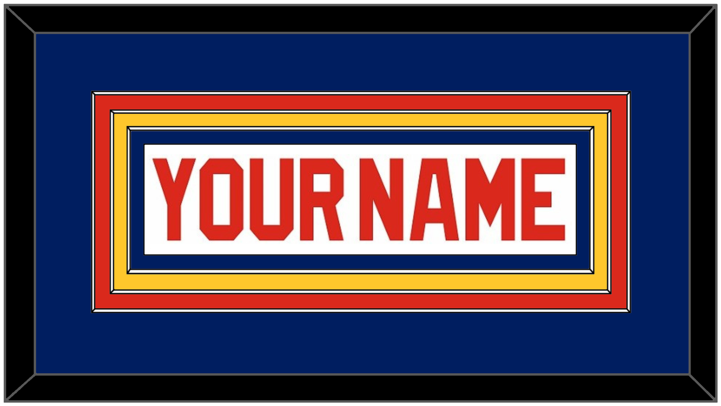 Florida Nameplate - Home White (1993-1998) - Premier Tier 5