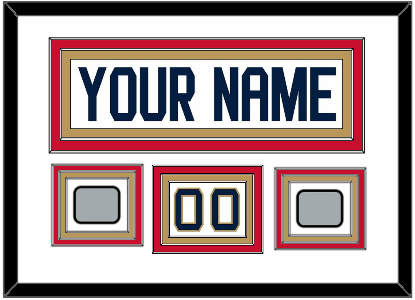 Florida Legacy Nameplate & Shoulder Number