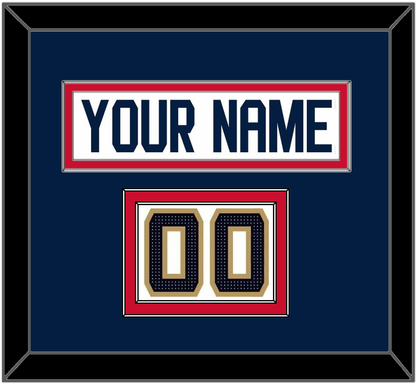 Florida Nameplate & Number (Shoulder) - Road White (2017-2020) - Signature Tier 4