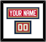 Florida Nameplate & Number (Shoulder) - Home Red (2017-2020) - Triple Mat 1