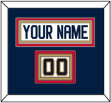 Florida Nameplate & Number (Shoulder) - Road White (2017-2020) - Triple Mat 4