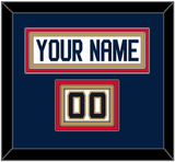 Florida Nameplate & Number (Shoulder) - Road White (2017-2020) - Triple Mat 4