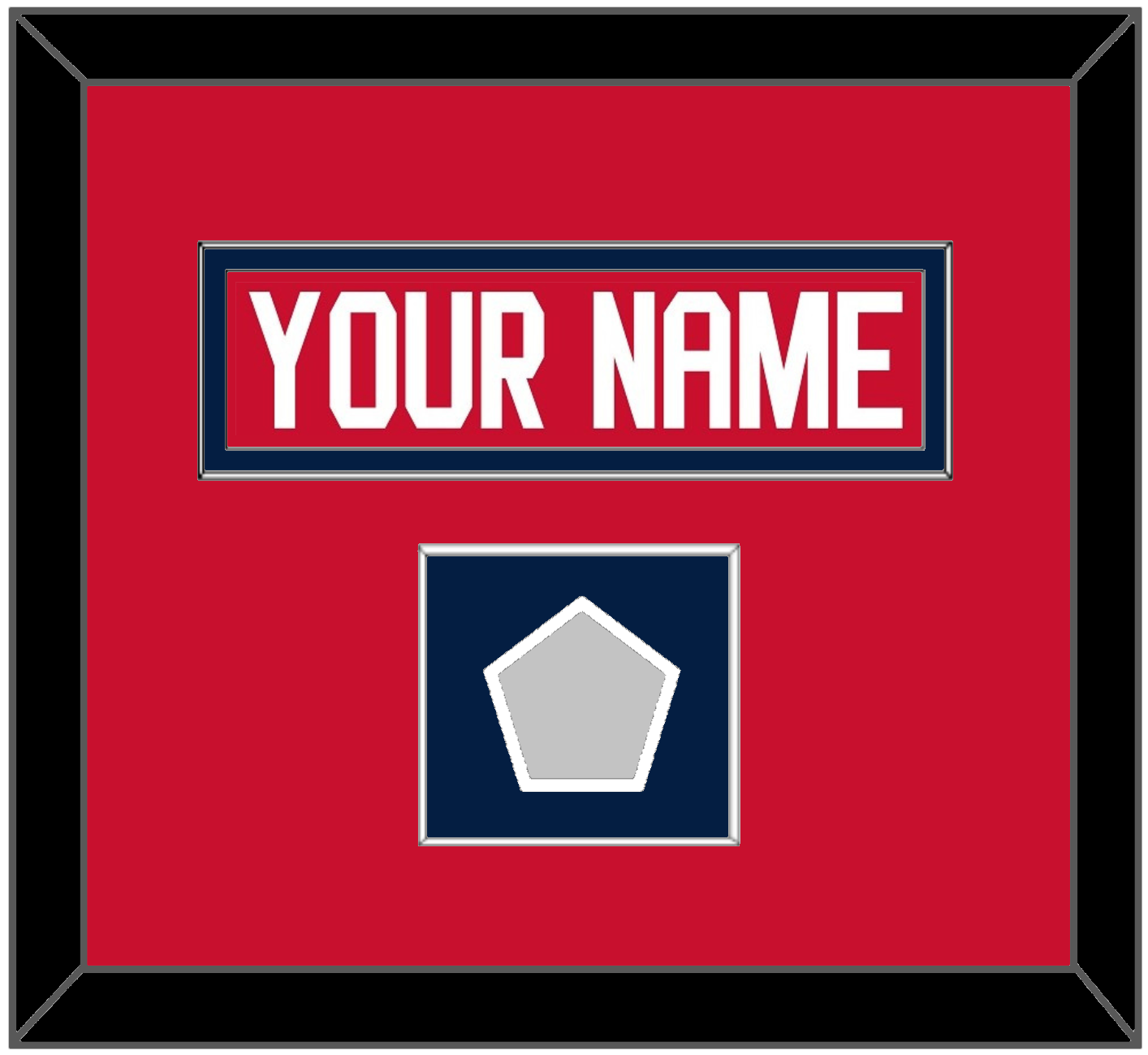 Florida Nameplate & Stanley Cup Champions Patch - Home Red - Essential Tier 2