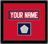 Florida Nameplate & Stanley Cup Champions Patch - Home Red - Single Mat 2