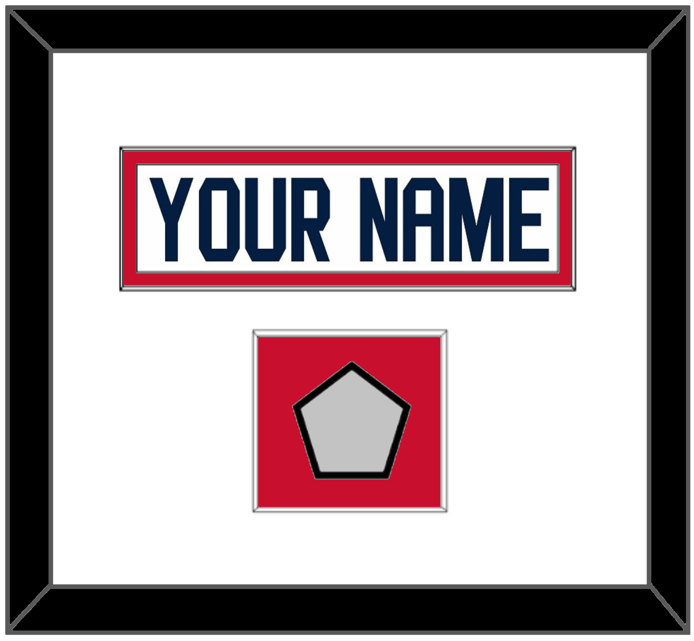 Florida Nameplate & Stanley Cup Finals Patch - Road White - Essential Tier 1