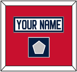 Florida Nameplate & Stanley Cup Champions Patch - Road White - Single Mat 3