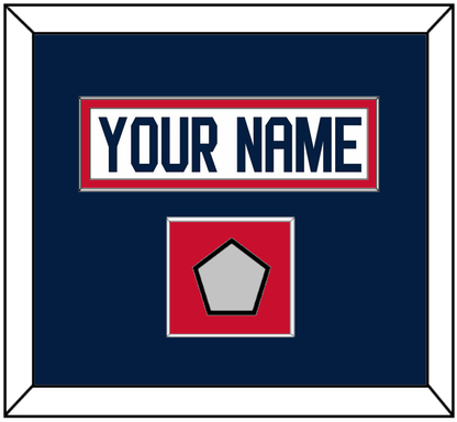 Florida Nameplate & Stanley Cup Finals Patch - Road White - Essential Tier 4