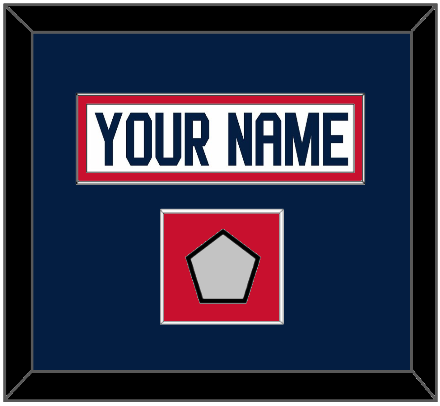 Florida Nameplate & Back To Back Stanley Cup Champions Patch - Road White - Essential Tier 4