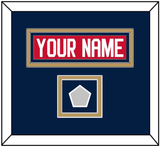 Florida Nameplate & Stanley Cup Champions Patch - Home Red - Double Mat 5