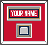 Florida Nameplate & Stanley Cup Champions Patch - Home Red - Triple Mat 2