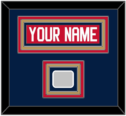 Florida Nameplate & Stanley Cup Champions Patch - Home Red - Premier Tier 4