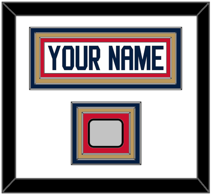 Florida Nameplate & Stanley Cup Champions Patch - Road White - Premier Tier 1