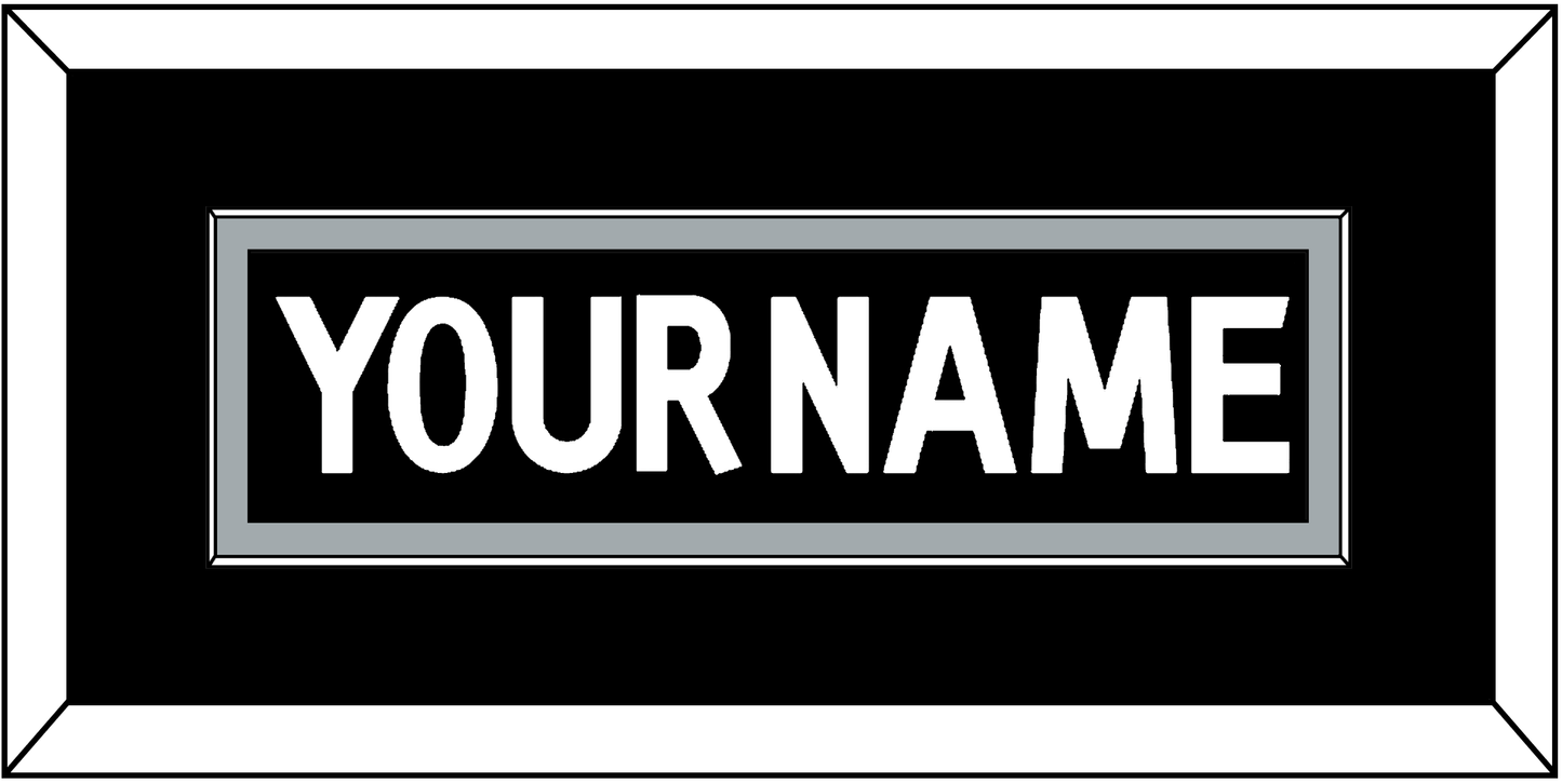 Los Angeles Nameplate - Home Black (2011-2017) - Essential Tier 2