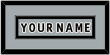 Los Angeles Nameplate - Alternate Gray (2018-2021) - Single Mat 2
