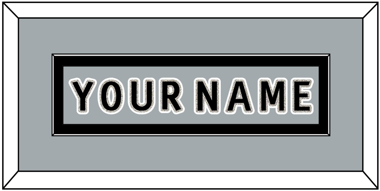 Los Angeles Nameplate - Alternate Gray (2018-2021) - Essential Tier 2