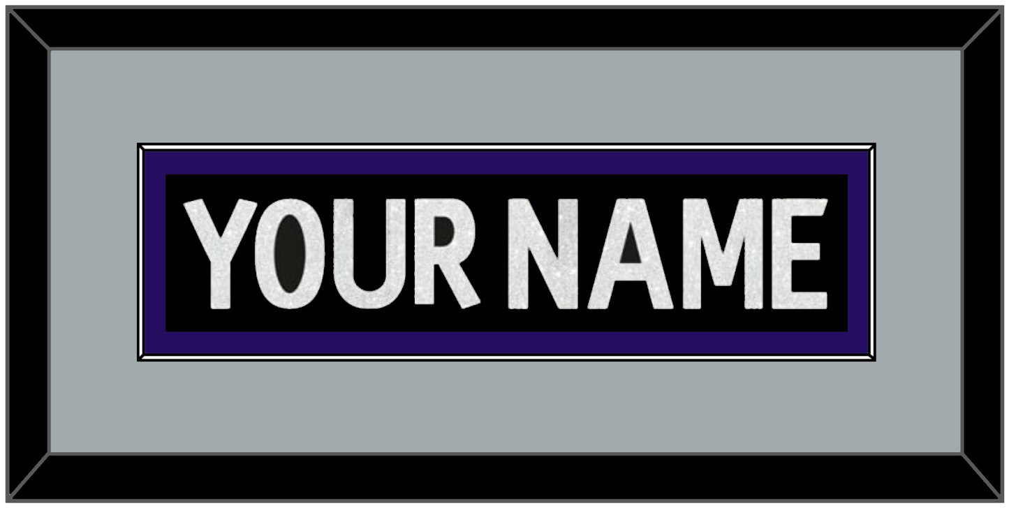 Los Angeles Nameplate - Road Black (1998-2002) - Essential Tier 3