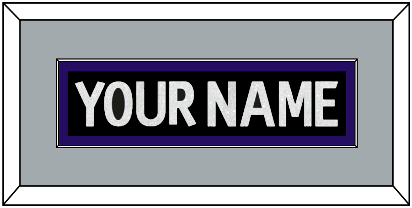 Los Angeles Nameplate - Road Black (1998-2002) - Essential Tier 3