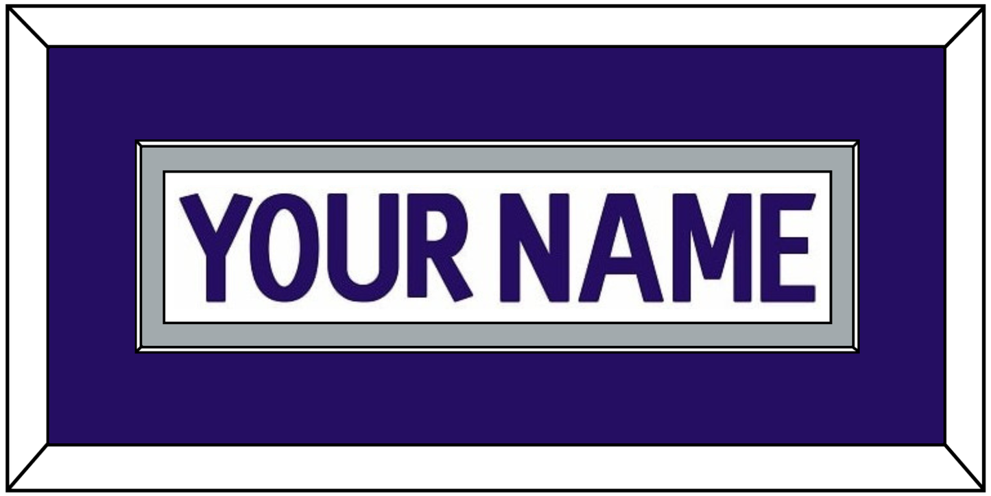 Los Angeles Nameplate - Road White (2007-2011) - Essential Tier 2