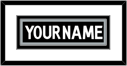 Los Angeles Nameplate - Home Black (2017-2024) - Signature Tier 1