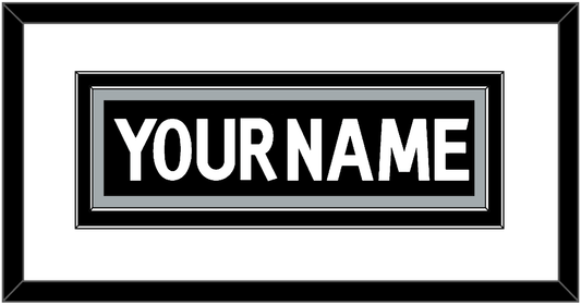Los Angeles Nameplate - Home Black (2017-2024) - Signature Tier 1
