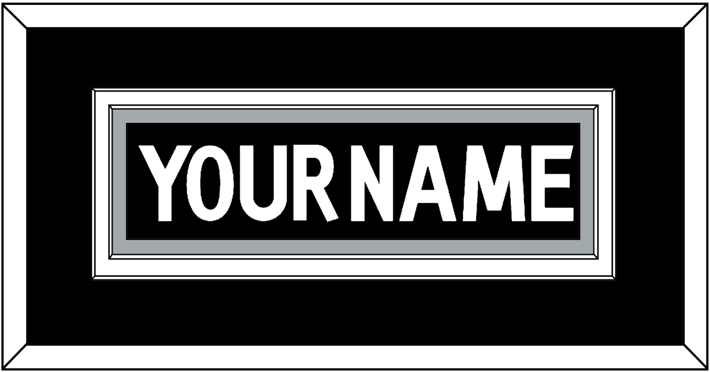 Los Angeles Nameplate - Home Black (2017-2024) - Signature Tier 2