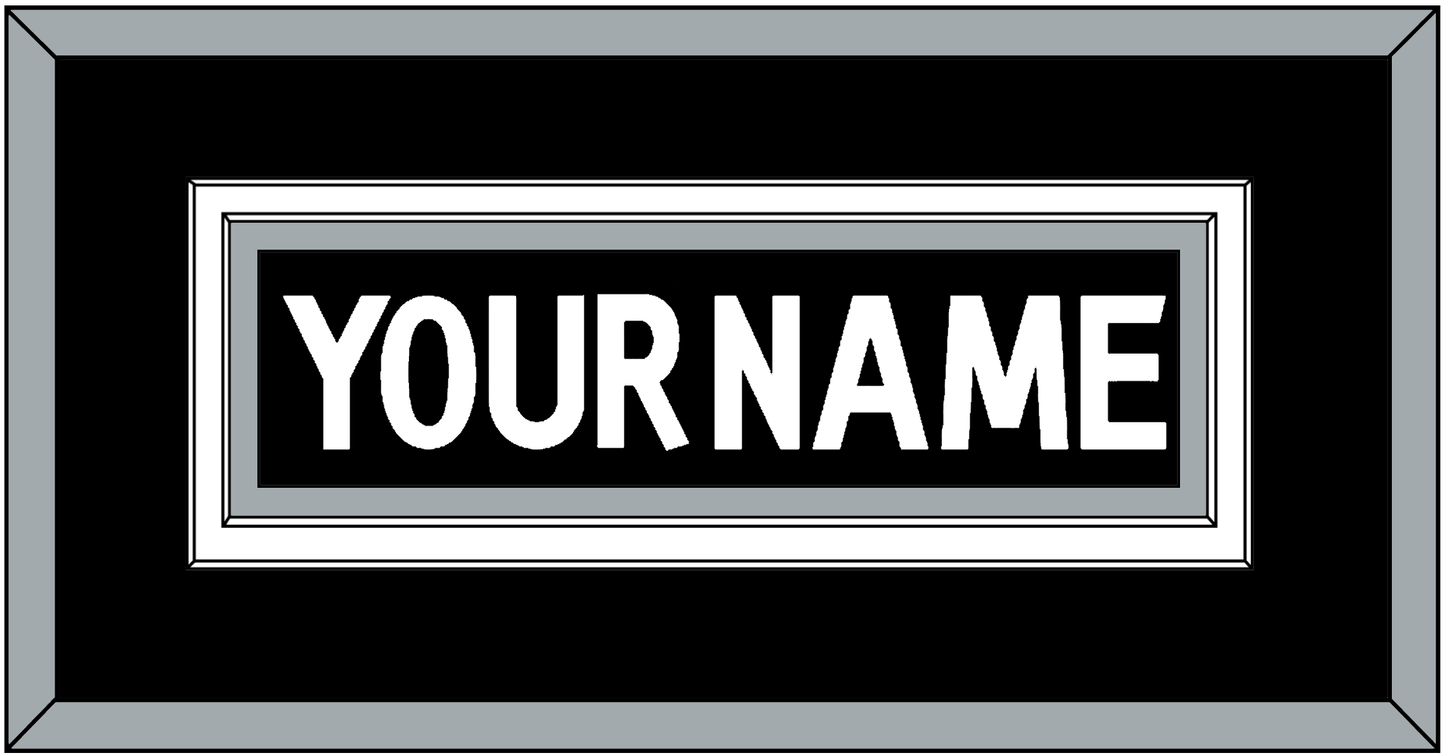 Los Angeles Nameplate - Home Black (2017-2024) - Signature Tier 2