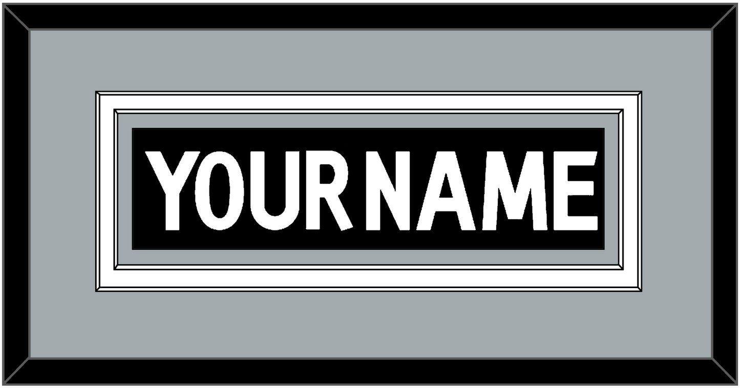 Los Angeles Nameplate - Home Black (2011-2017) - Signature Tier 3