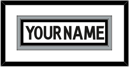 Los Angeles Nameplate - Road White (2011-2017) - Signature Tier 1