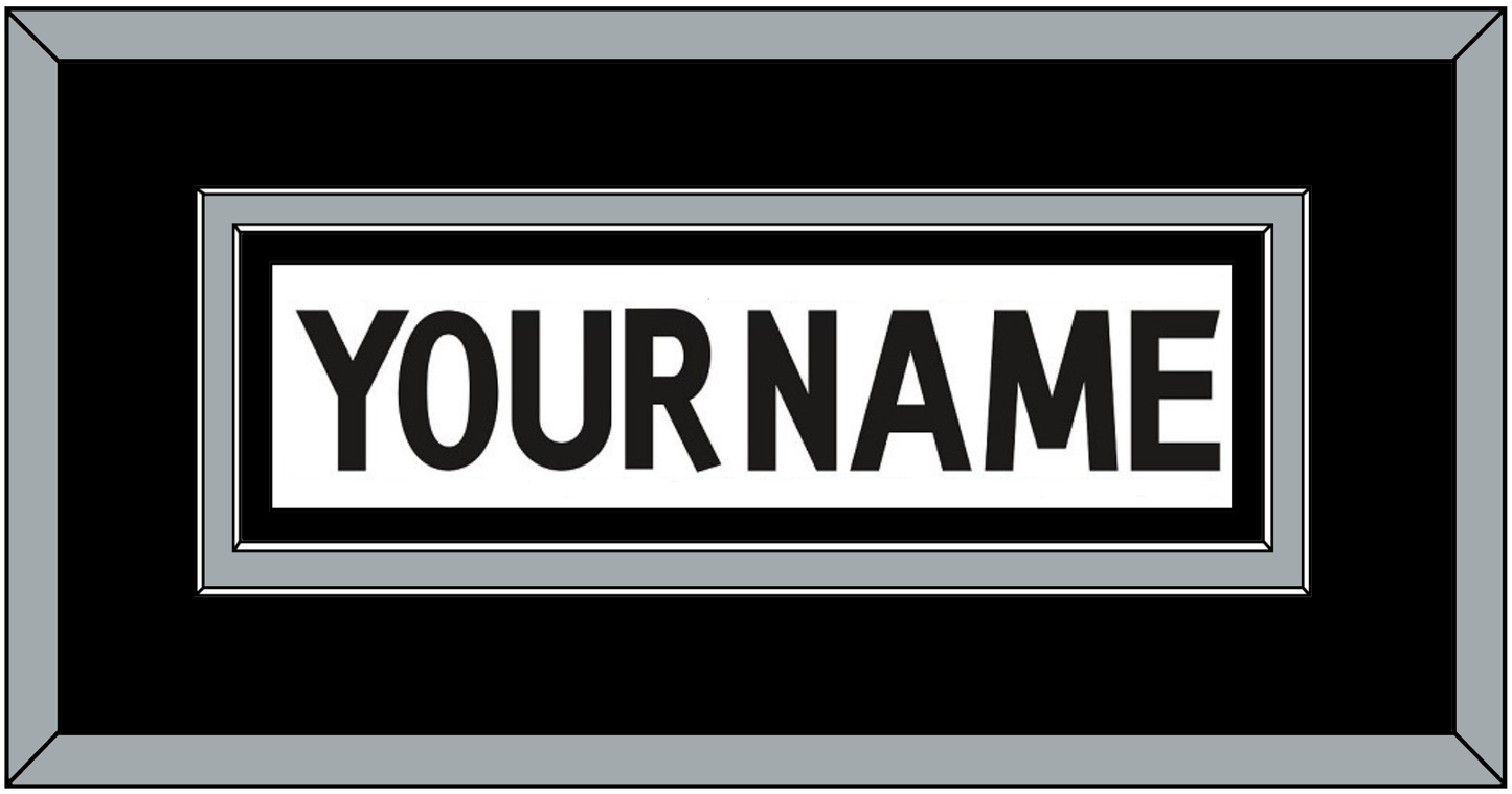 Los Angeles Nameplate - Road White (2011-2017) - Signature Tier 2