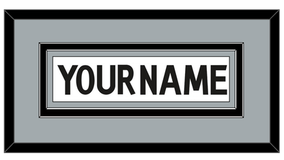 Los Angeles Nameplate - Road White (2011-2017) - Signature Tier 3
