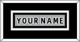 Los Angeles Nameplate - Alternate Gray (2018-2021) - Double Mat 2
