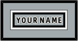 Los Angeles Nameplate - Alternate Gray (2018-2021) - Double Mat 3