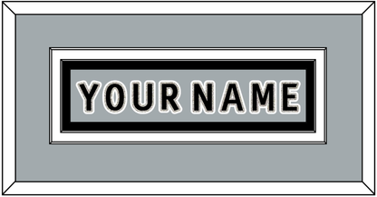 Los Angeles Nameplate - Alternate Gray (2018-2021) - Signature Tier 3