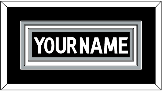 Los Angeles Nameplate - Home Black (2017-2024) - Premier Tier 1