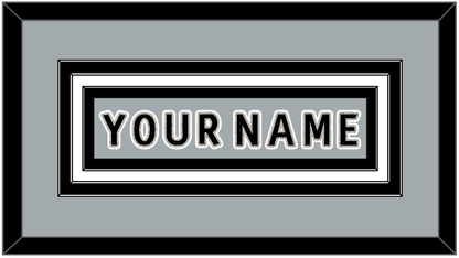 Los Angeles Nameplate - Alternate Gray (2018-2021) - Premier Tier 1