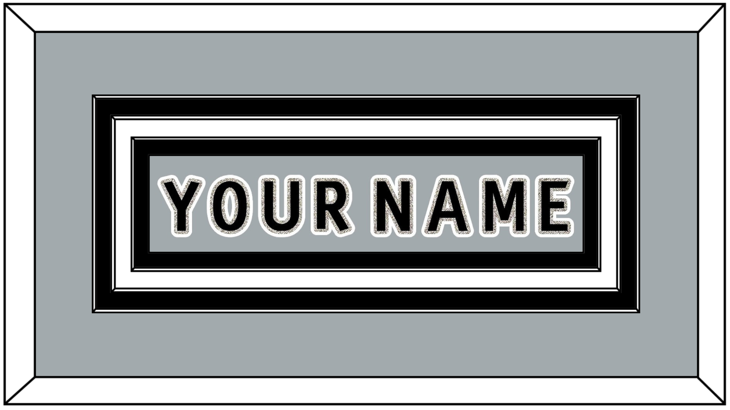 Los Angeles Nameplate - Alternate Gray (2018-2021) - Premier Tier 1