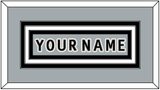 Los Angeles Nameplate - Alternate Gray (2018-2021) - Triple Mat 1