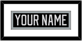 Los Angeles Nameplate - Home Black - Single Mat 1