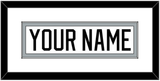 Los Angeles Nameplate - Road White - Single Mat 1