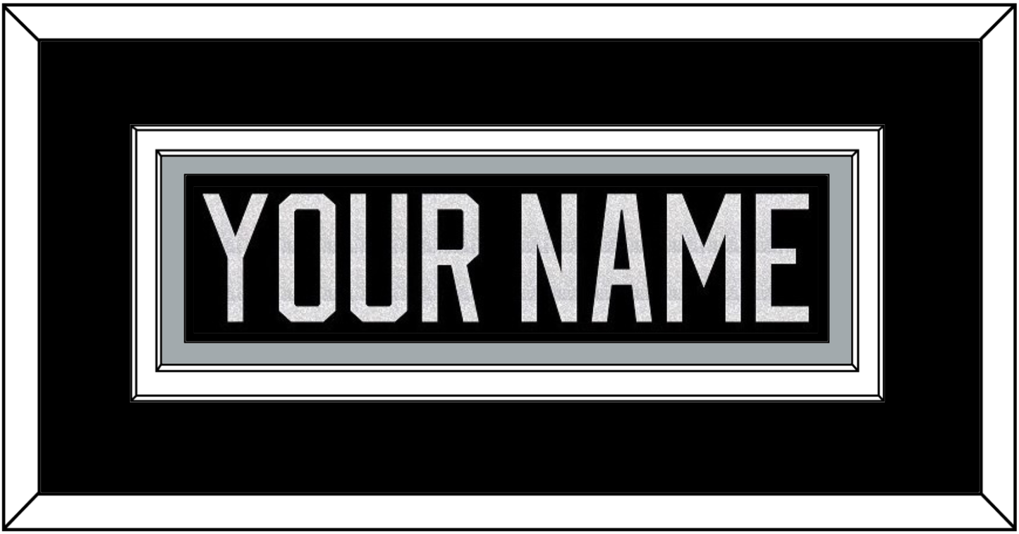 Los Angeles Nameplate - Home Black - Signature Tier 2